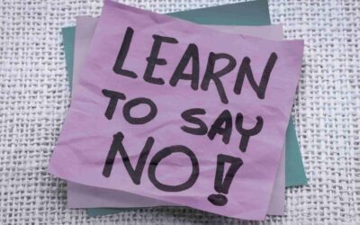 Saying YES When You Want to Say NO